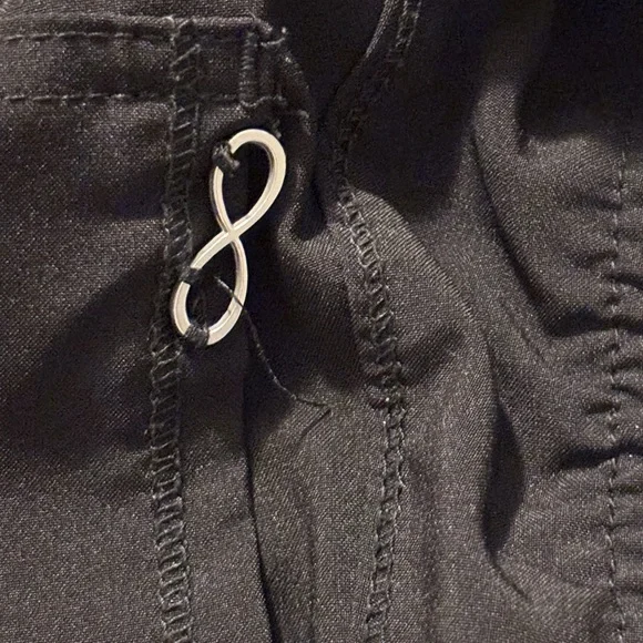 Scrub Pants Black Jogger Ankle - Picture 4 of 5